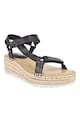 NINE WEST Sandale wedge cu velcro Glampin Femei