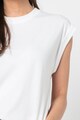 Esprit Tricou din bumbac organic cu decolteu la baza gatului Femei