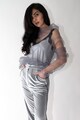 Lova By Mihaylova Bluza de plasa cu aspect transparent Femei