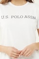 U.S. Polo Assn. Logómintás pamut pizsamafelső női
