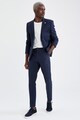 DeFacto Pataloni chino tailored fit din amestec de in Barbati