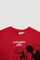 DeFacto Tricou cu decolteu la baza gatului si imprimeu Mickey Mouse Baieti