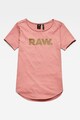 G-Star RAW Tricou de bumbac organic cu terminatie rotunda Femei