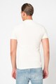 SUPERDRY Tricou slim fit de bumbac organic cu guler Henley Barbati