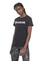 Reebok Tricou cu imprimeu logo pentru fitness Femei