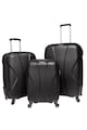 Kring Set 3 trolere BIGGER, ABS, marime S+M+L, culoare negru Femei