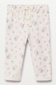 Mango Pantaloni sport de bumbac cu imprimeu floral Florap Fete