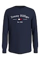 Tommy Hilfiger Bluza sport de bumbac organic cu logo Baieti