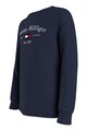 Tommy Hilfiger Bluza sport de bumbac organic cu logo Baieti