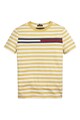 Tommy Hilfiger Tricou de bumbac organic cu model in dungi Baieti