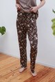 Penti Pantaloni de pijama cu imprimeu floral Femei