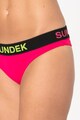 Sundek Slip brazilian cu logo in talie Carmel Femei