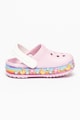 Crocs Saboti slingback cu stele Fete