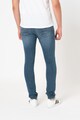 ARMANI EXCHANGE Blugi super skinny cu aspect decolorat Barbati