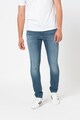 ARMANI EXCHANGE Blugi super skinny cu aspect decolorat Barbati