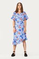 Antonia M Rochie midi petrecuta cu model floral Femei