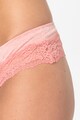 Hunkemoller Set de chiloti tanga cu insertii de dantela, 3 perechi Femei