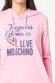 Love Moschino Rochie hanorac cu imprimeu Femei