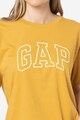 GAP Tricou cu decolteu rotund si imprimeu logo Femei