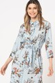 Vero Moda Rochie tip camasa cu imprimeu floral Megga Femei