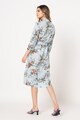 Vero Moda Rochie tip camasa cu imprimeu floral Megga Femei