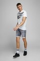 Jack & Jones Pantaloni scurti din amestec de bumbac cu 5 buzunare Barbati