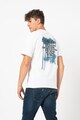 Jack & Jones Tricou cu imprimeu pe spate Blurry Place Barbati