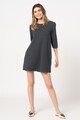 Only Rochie mini texturata cu maneci 3/4 Soja Femei