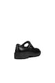 Geox Pantofi de piele Casey, Negru Fete