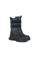 Geox Cizme mid-calf cu garnituri de piele ecologica Fete