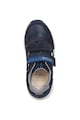 Geox Pantofi sport cu velcro si garnituri de piele intoarsa Fete