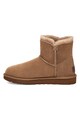 UGG Cizme scurte de piele intoarsa, fara inchidere Mini Bailey Button II Femei