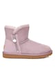 UGG Ghete de piele intoarsa cu captuseala din lana Bailey Zip Femei