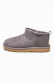 UGG Ghete de piele intoarsa fara inchidere Classic Ultra Mini Femei