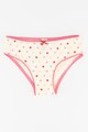 United Colors of Benetton Underwear Set 2 piese lenjerie intima, fete, cu caractere Peanuts, Alb/Roz Fete