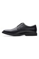 Clarks Pantofi din piele nabuc Atticus Barbati