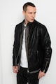 AllSaints Jacheta biker de piele Cora Barbati