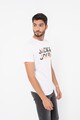 Jack & Jones Set de tricouri cu decolteu la baza gatului si logo supradimensionat Soldier - 2 piese Barbati