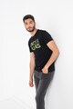 Jack & Jones Set de tricouri cu decolteu la baza gatului si logo supradimensionat Soldier - 2 piese Barbati