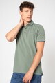 State of Art Tricou polo regular fit din material pique cu terminatii contrastante Barbati