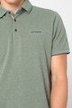 State of Art Tricou polo regular fit din material pique cu terminatii contrastante Barbati