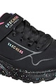 Skechers Pantofi sport din piele ecologica cu inchidere velcro Uno Lite Fete