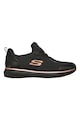 Skechers Pantofi sport slip-on din material textil Squad SR Femei