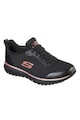 Skechers Pantofi sport slip-on din material textil Squad SR Femei