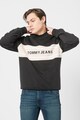 Tommy Jeans Bluza sport de bumbac organic cu logo brodat Barbati