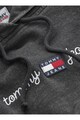 Tommy Jeans Hanorac crop de bumbac organic cu aspect decolorat Femei