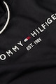 Tommy Hilfiger Organikuspamut tartalmú kapucnis pulóver hímzett logóval férfi