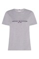 Tommy Hilfiger Tricou de bumbac organic cu logo brodat Heritage Femei
