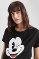 DeFacto Tricou de bumbac cu imprimeu Mickey Mouse pentru gravide Femei