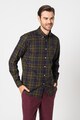 Barbour Camasa tailored fit in carouri cu guler fixat cu nasturi Wetherham Barbati